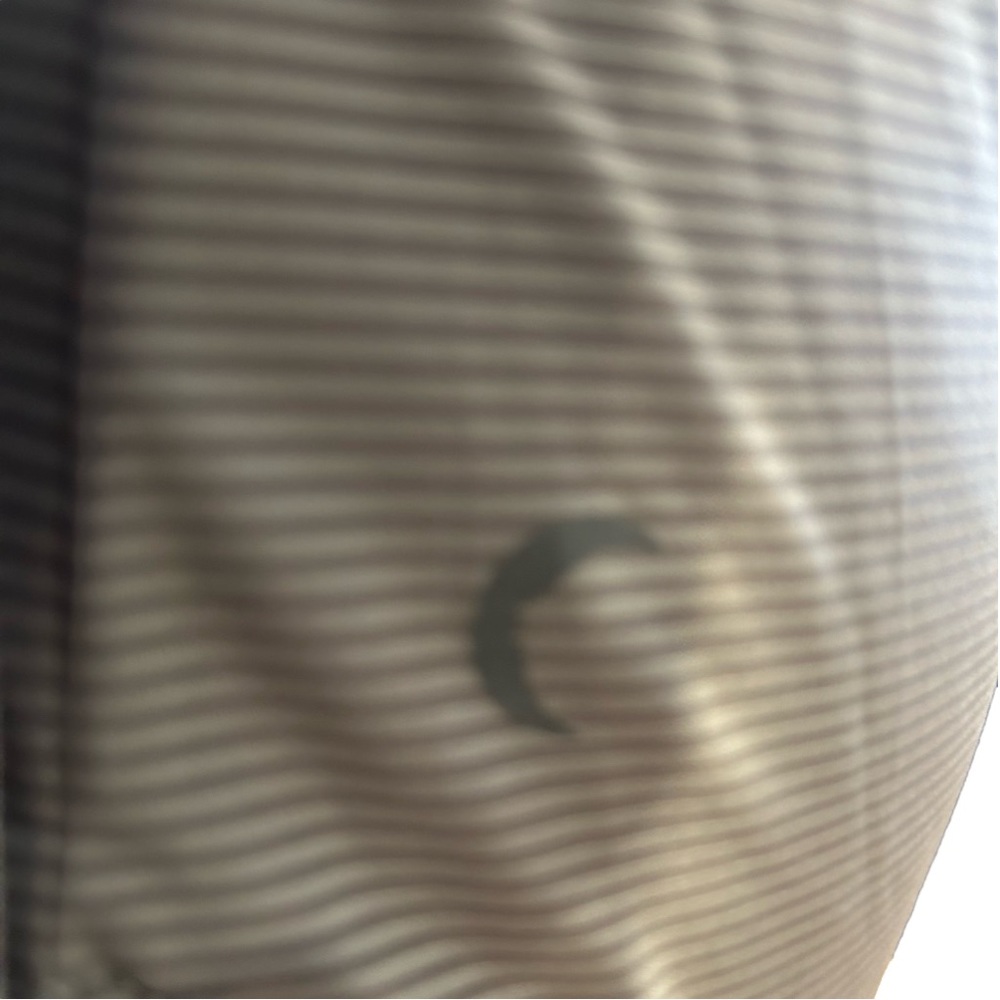 Zyia XSmall grey strip shirt - Picture 3 of 3